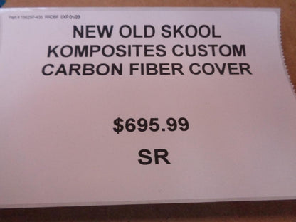NEW OLD SKOOL KOMPOSITES CUSTOM CARBON FIBER COVER SR