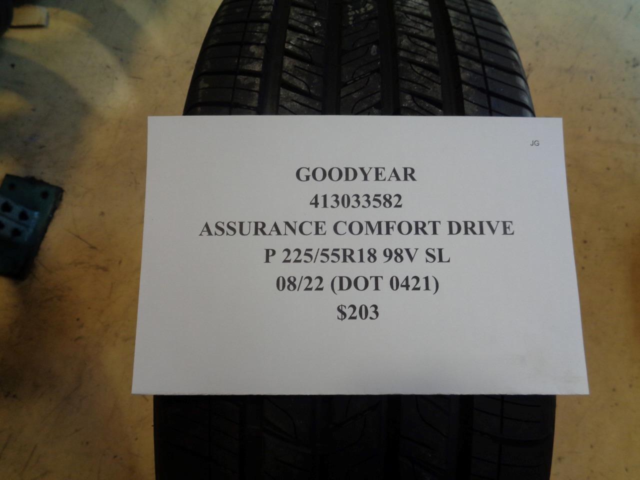 GOODYEAR ASSURANCE COMFORT DRIVE 225 55 18 98V SL 413033582