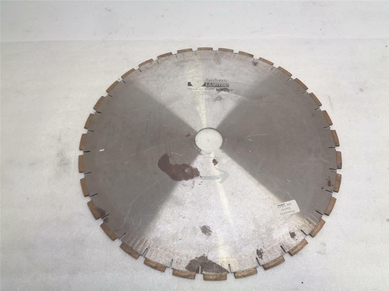 NEW SANDWICH CORE LAMITEC 22" DIAMOND SAW BLADE 0543-33181-39975 SP2