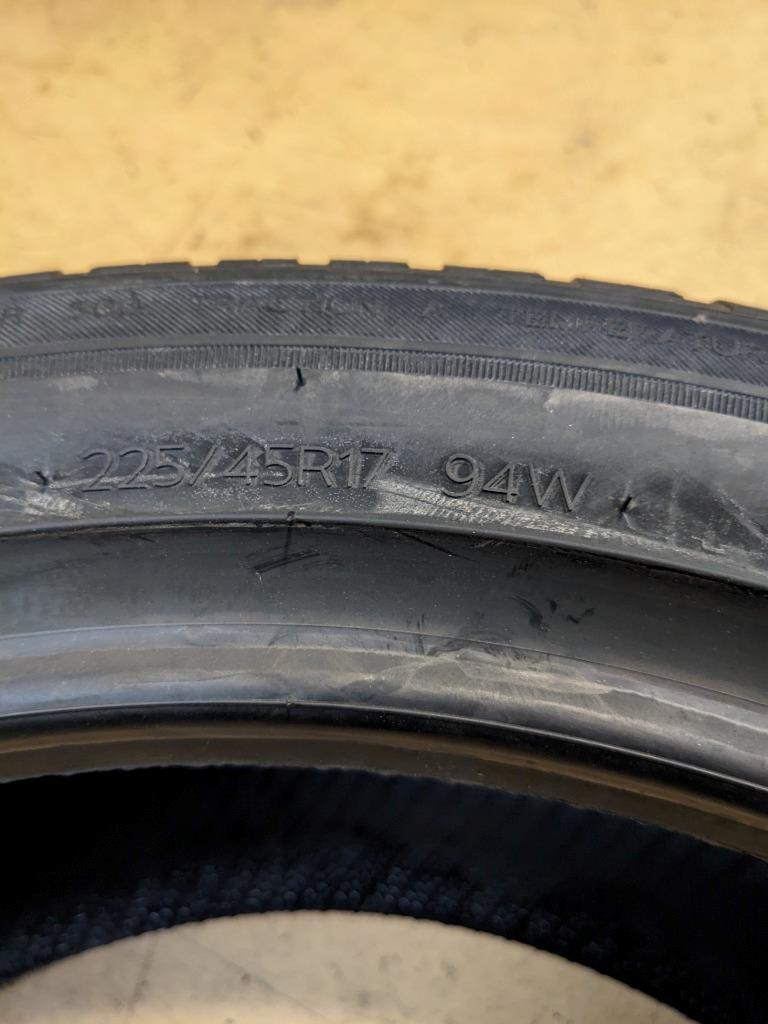 HANKOOK KINERGY 4S2 P 225 45 17 94W SL TIRE 1026500 CQ1