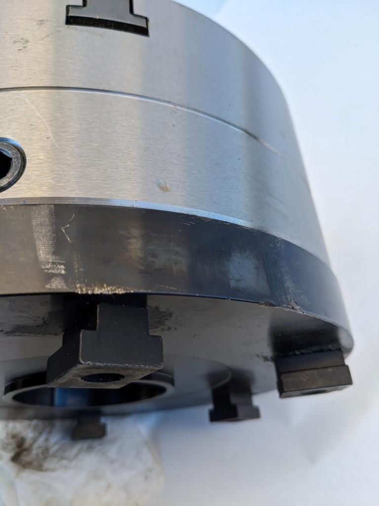 BISON 10" SELF CENTERING CHUCK WITH FINE ADJUSTMENT FRONT MOUNTING 3565-10 R34