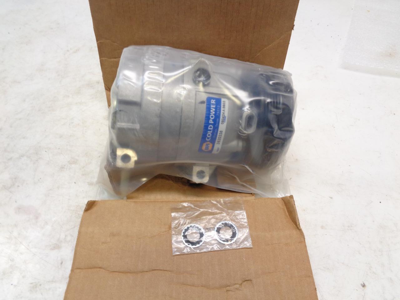 NEW NAPA COLD POWER AC COMPRESSOR 3620338 BUICK, CHEVY, OLDSMOBILE, PONTIAC R1