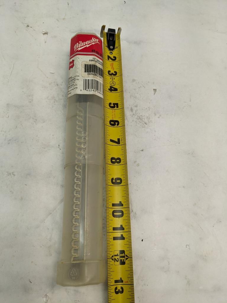 MILWAUKEE SDS-MAX 12" SDS MAX SHANK DRILL BIT ADAPTER 48-03-3561 NEW