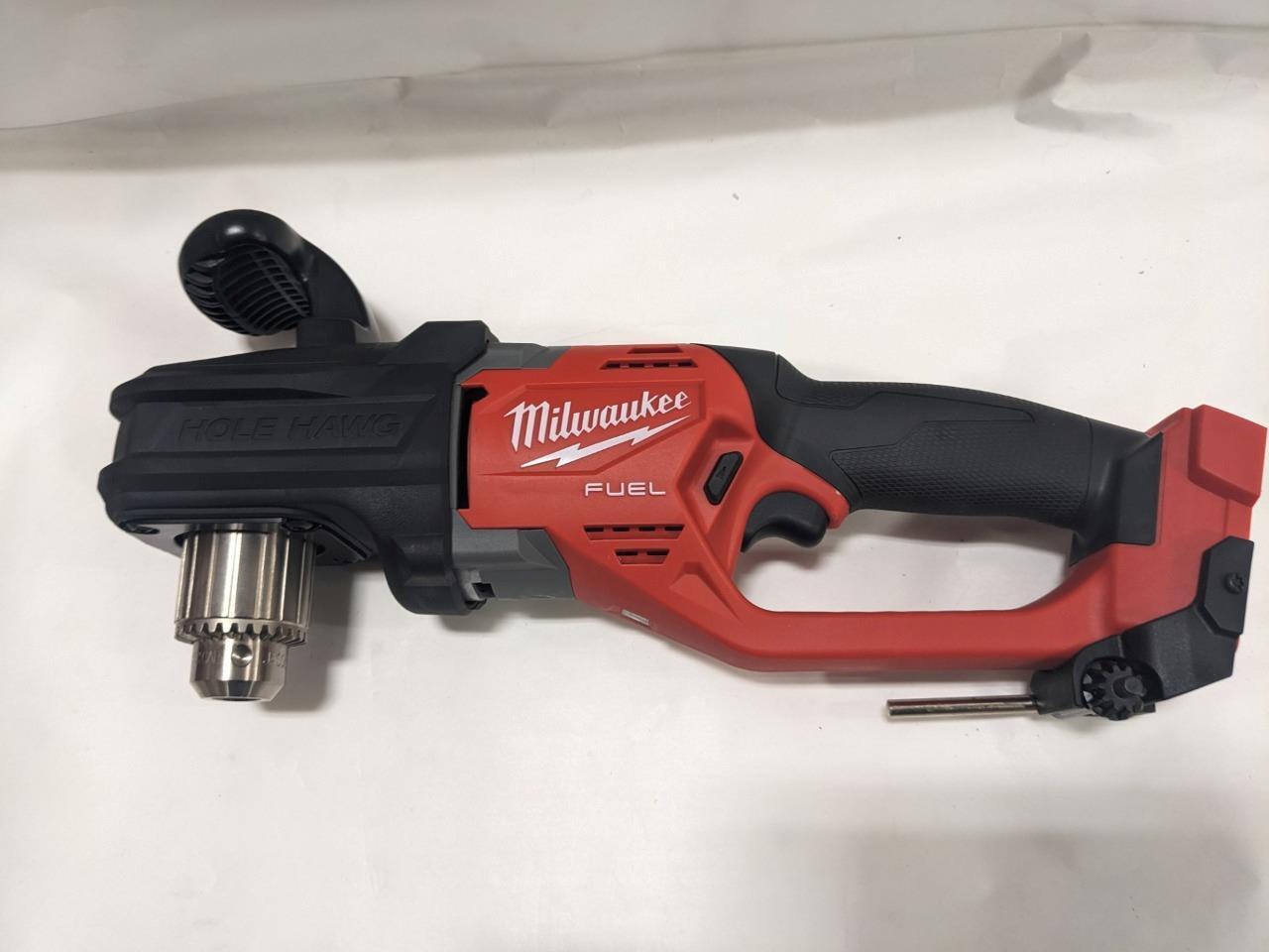 BRAND NEW MILWAUKEE M18 FUEL RIGHT ANGLE DRILL 1/2" HOLE HAWG 2807-20 BSR35