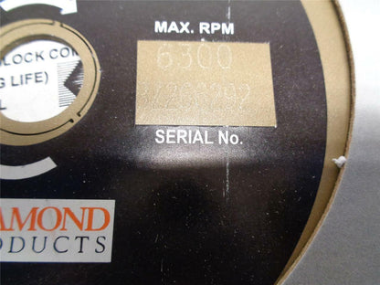 NEW CORE CUT T7S STANDARD GOLD 12x125 DIAMOND BLADE UNIVERSAL TURBO 58454 SP1T1