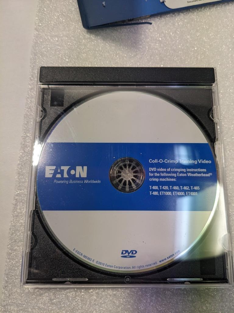 EATON ET1000-001 AEROQUIP PORTABLE HYDRAULIC CRIMPING MACHINE NO PUMP NEW R30