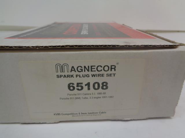 Magnecor 65108 Spark Plug Wires for Porsche 911 3.2/3.3 85-89 91-92 NEW R21
