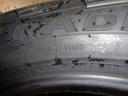 GT RADIAL ADVENTURO ATX BSW P 275 60 20 114H SL ALL TERRAIN TIRE 100UA3727 CQ1