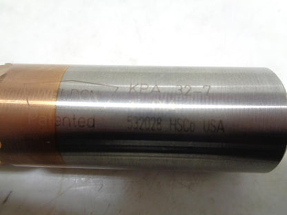NEW WELDON 1"x2" CARBIDE END MILL KPAZ32-7 532028 6 FLUTE R22T6BM2