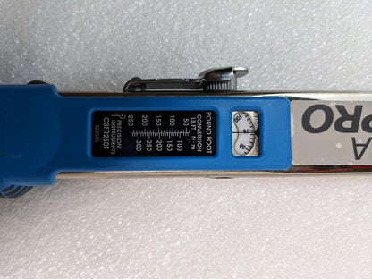 ULTRAPRO 17080 SPLITBEAM TORQUE WRENCH C3FR250F 1/2" DRIVE 50-250 FT-LBS NEW R27