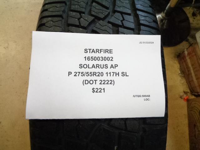 STARFIRE SOLARUS AP P 275 55 20 117H SL TIRE 165003002 CQ1