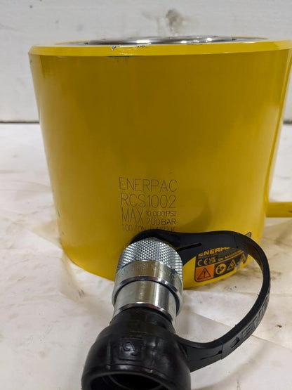 ENERPAC RCS1002 98.1 TON 2.25" STROKE LOW HEIGHT HYDRAULIC CYLINDER JACK BSRG7