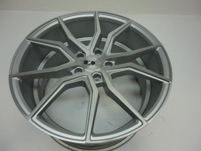 1 NEW XO LUXURY VERONA 20X10.5 5X4.75 LUG ET65 SILVER WHEEL X253 WR