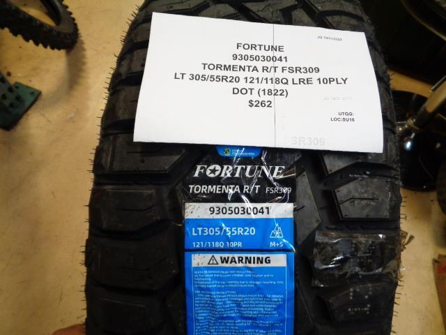 FORTUNE TORMENTA R/T FSR309 LT 305 55 20 121/118Q LRE 10PLY TIRE 9305030041 BQ4