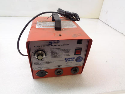 NEW SILVER STREAK SOLUTIONS 910526 SUPER STUD WELDER ALUM/STEEL 110V 20AMP SR