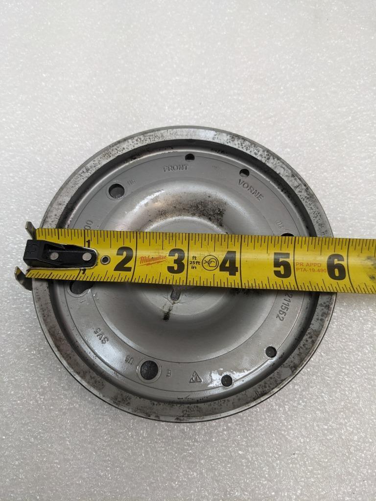 PORSCHE BOXSTER HARMONIC BALANCER CRANKSHAFT PULLEY 99610211562 USED 996GL2T1