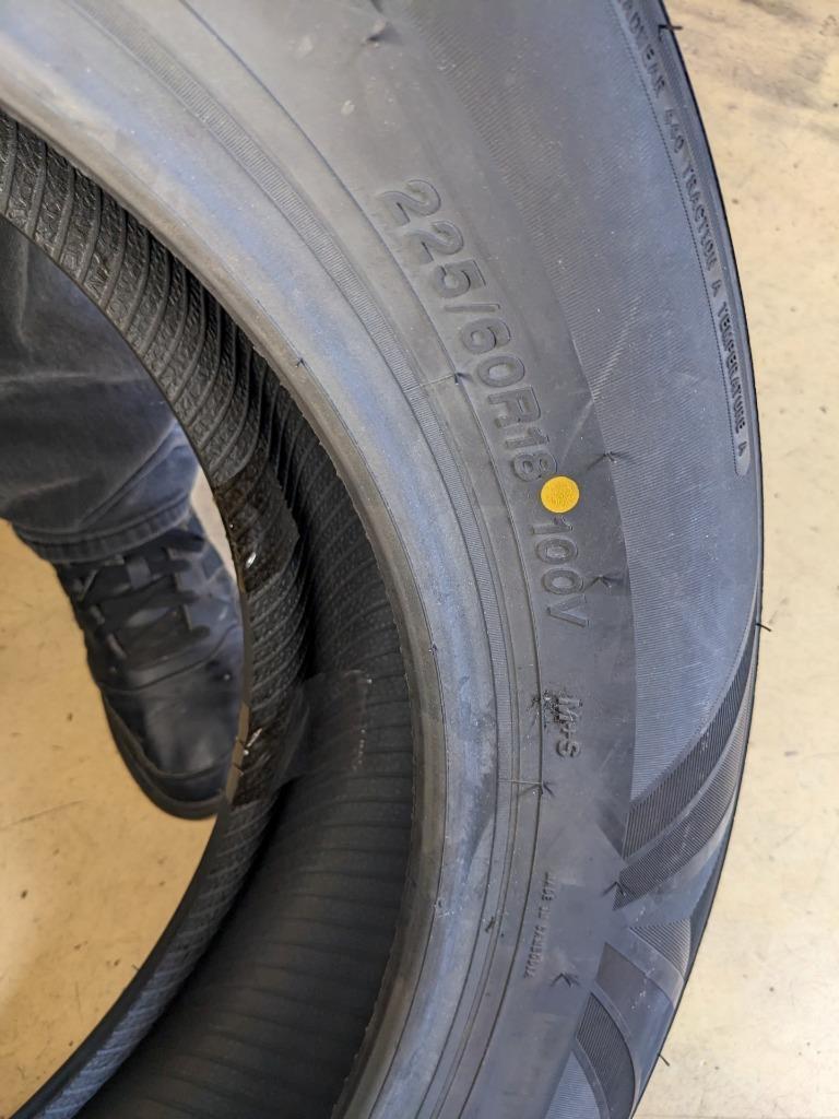 ACHILLES TOURING SPORT A/S P 225 60 18 100V SL TIRE ATP36 CQ3