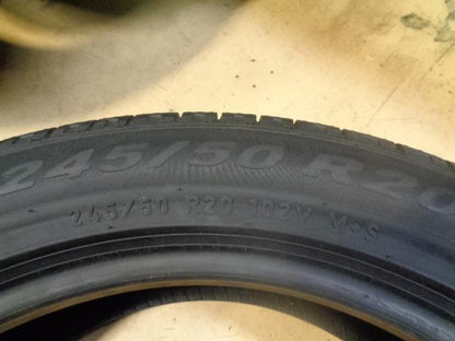 2 PIRELLI SCORPION STRADA AS P 245 50 20 102V SL ALL SEASON TIRES 3520000 CQ1