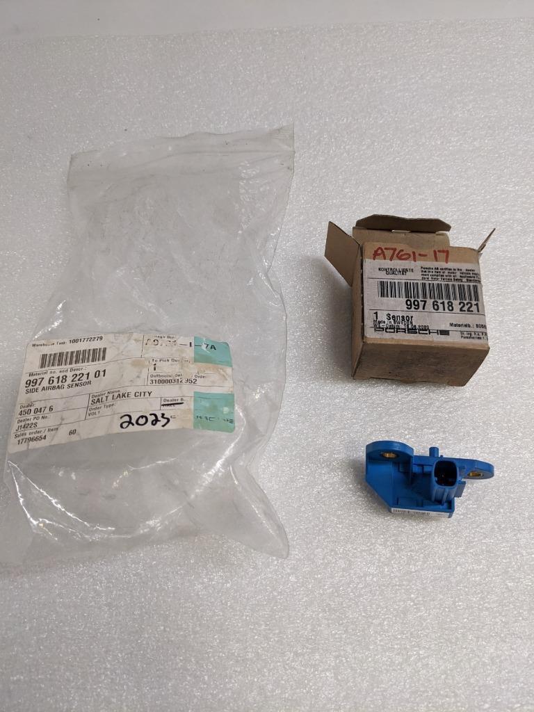 PORSCHE 99761822101 SIDE IMPACT SENSOR LH/RH REAR FOR 05-18 PORSCHE NEW PGB2TA