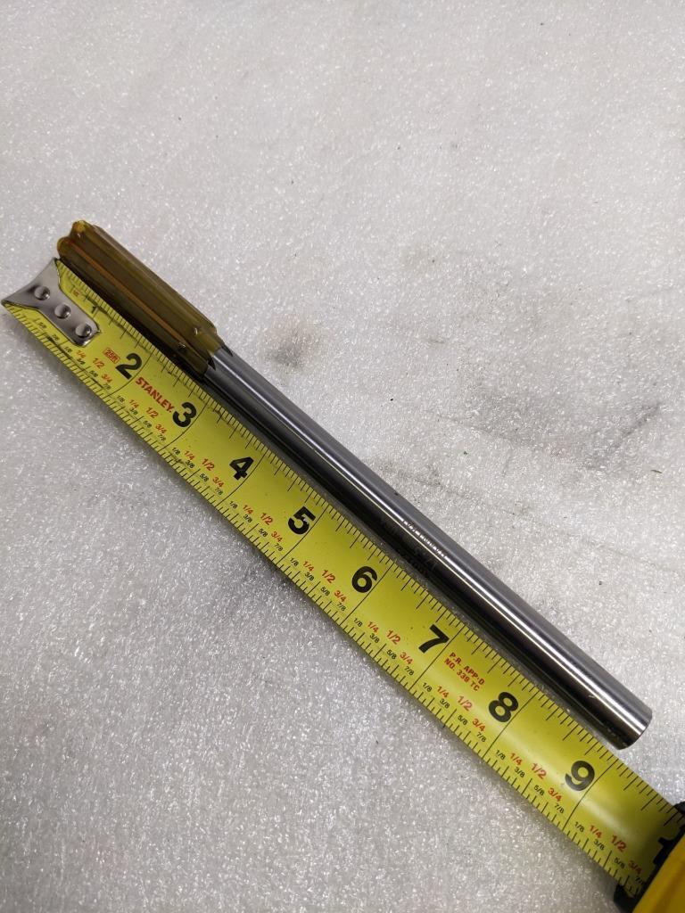HANNIBAL CARBIDE TOOL 400175 REAMER 17.5MM W/ STRAIGHT SHANK/FLUTES NEW R22T5