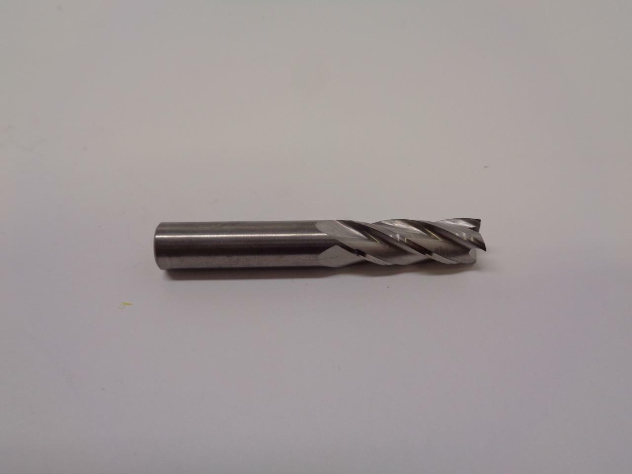 2 PACK BASSETT END MILL SOLID CARBIDE 3/8" 4 FLUTE 2-1/2" OAL 52132 EMCBS