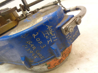 DBI-SALA RETRACTING LIFELINE W/ MOUNTING BRACKET 50ft 310lbs MAX 3400115 USED H1