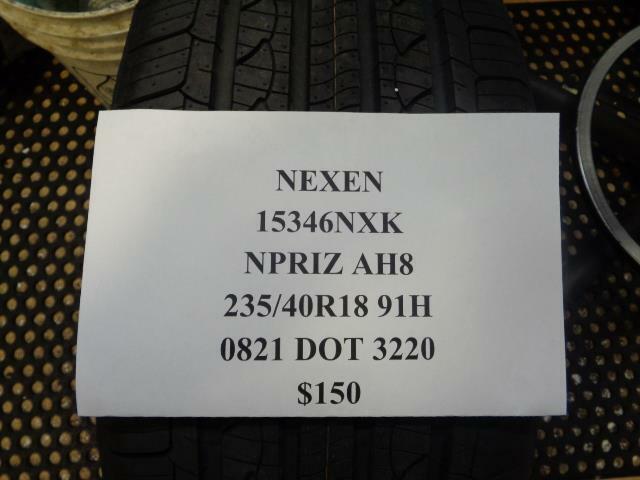 2 NEXEN NPRIZ AH8 235 40 18 91H ALL SEASON TIRES 15346NXK