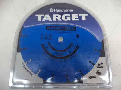 NEW HUSQVARNA TARGET 10" VANGUARD 2 SERIES WET TILE CUTTING DIAMOND 571035 SP1T1