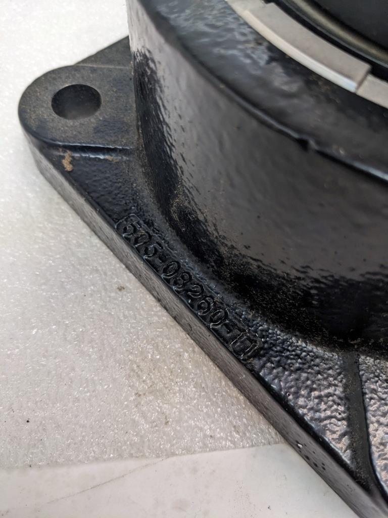 REXNORD MB2307 CAST IRON FLANGE BLOCK BALL BEARING 4 BOLT SQUARE NEW J2