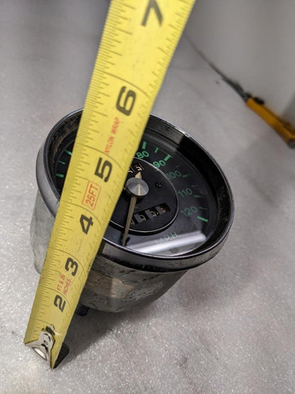 GENUINE PORSCHE 65-69 912 GREEN VDO 120MPH SPEEDOMETER 90274110212 r20t6