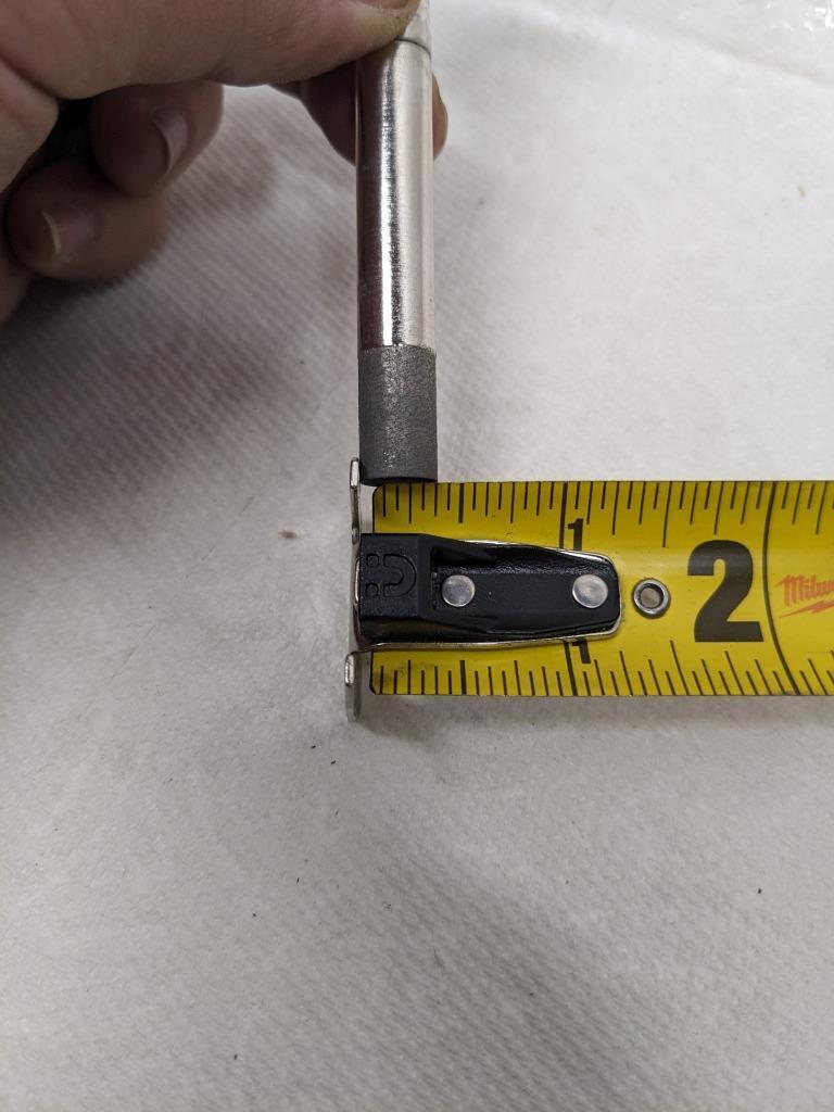 CRL DCD38 378438 3/8" DCD SERIES ELECTRO-FORMED DIAMOND DRILL NEW D0