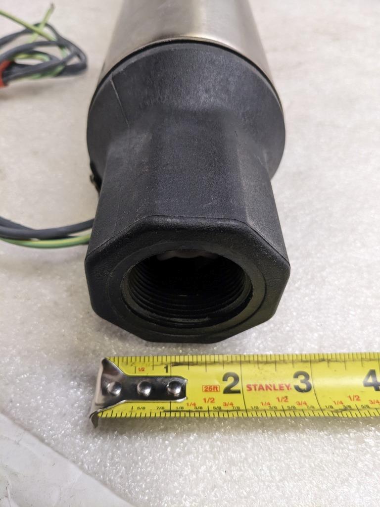 JACUZZI SUBMERSIBLE WELL PUMP 2-WIRE 12GPM 1.5HP 230V 60HZ NEW H1