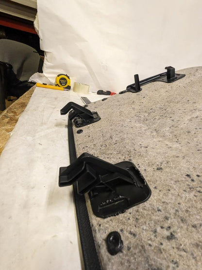 PORSCHE 958521989011D0 SEAT BACK PANEL (REAR, UPPER) CAYENNE MACAN NEW PGB2