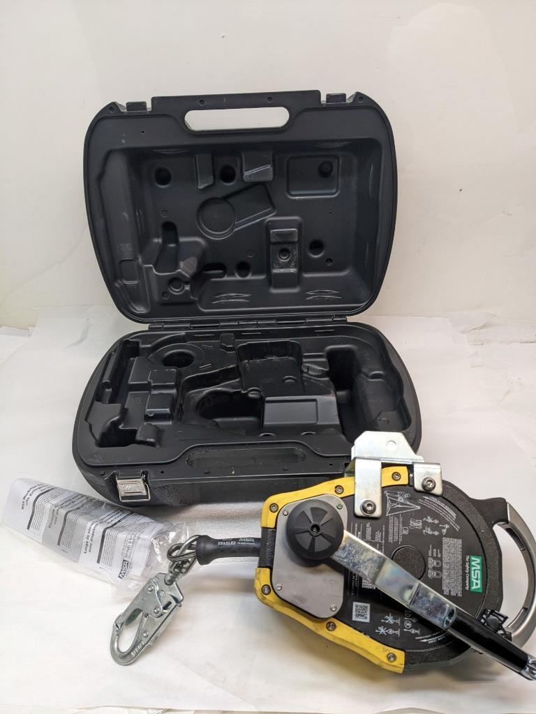 MSA 10158180 STAINLESS STEEL WORKMAN RESCUE 50' CABLE 400 LBS CAPACITY NEW