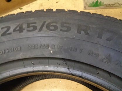 4 CONTINENTAL VIKING CONTACT 7 245 65 17 111T XL SNOW WINTER TIRE 4400330000 BQ1