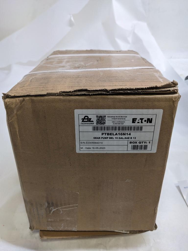 EATON FULLER HYDRAULIC GEAR PUMP 13-SPLINE PTBELA16N14 Z2305684010 NEW R11