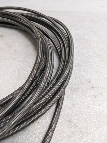 UNBRANDED BRAIDED SS 37' HOSE 3/8" OD 1/4" ID PLASTIC LINING NEW R5TA