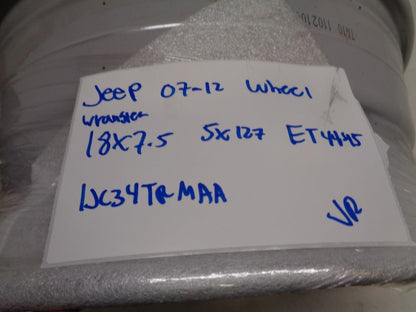 NEW JEEP 07-12 JEEP WRANGLER SILVER WHEEL 18X7.5 5X127 ET44.45 1JC34TRMAA WR