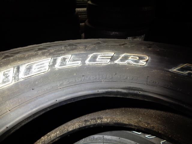 2 BRIDGESTONE DUELER H/L ALENZA P 245 75 16 109TSL ALL SEASON TIRES 000431 BQ2