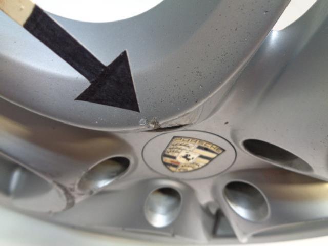 2 GENUINE PORSCHE TURBO TWIST FRONT WHEELS 17X7 ET55 5X130 996 362 124 0 WR