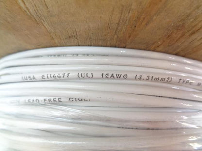 IUSA UL E116677 12AWG CABLE 3.31MM2 MTW/THHN/THWN2 600V GRII T90 500FT NEW H2
