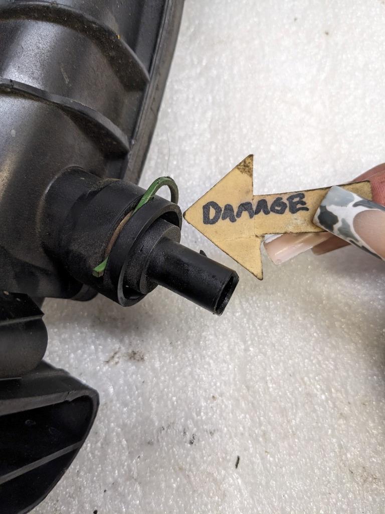 PORSCHE BOXSTER 987 05-08 2.7 ENGINE COOLANT WATER PIPE 98710650404 USED 996G.L.