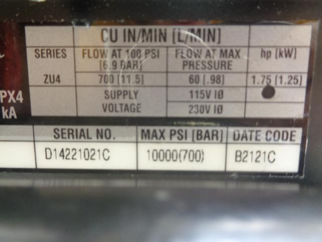 ENERPAC CAT ZU4408JB 350-7768 ELECTRIC HYDRAULIC PUMP 4/3 MANUAL VALVE 10K PSI