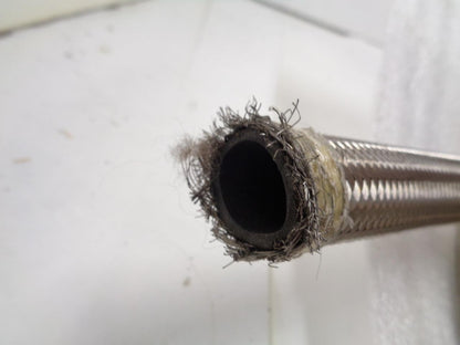 NEW UNBRANDED BRAIDED HOSE 1-1/8" (O.D) APPROXIMATELY 150 FEET & 6 INCHES R3