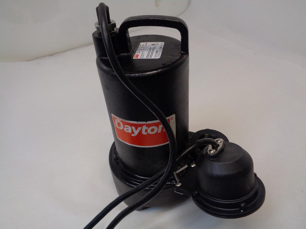 DAYTON 3BB80 3/4HP 1/1/2" F 3450RPM 120V SUBMERSIBLE SUMP PUMP NEW J2