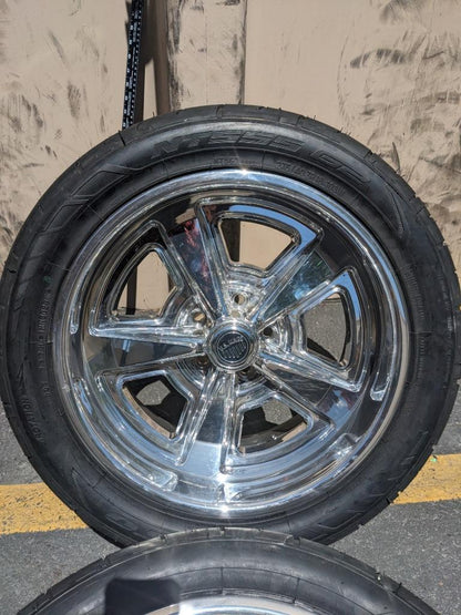 US MAG STAGGERED WHEEL SET 18X10 18X9 5X114.3 NITTO NT555 G2 TIRES 2003484606 B2