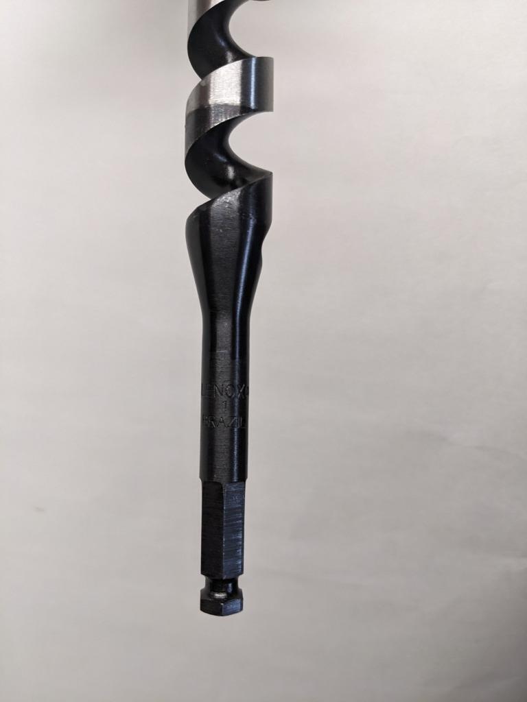 LENOX 31016 1" X 18" SHIP AUGER BIT CHIPPED DRILL BIT NEW D0