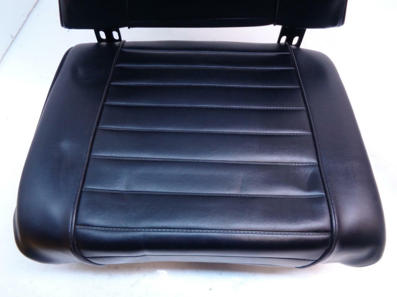 NEW GENUINE CAT INDUSTRIAL MULTI TERRAIN LOADER BLACK VINYL CUSHION SEAT SR