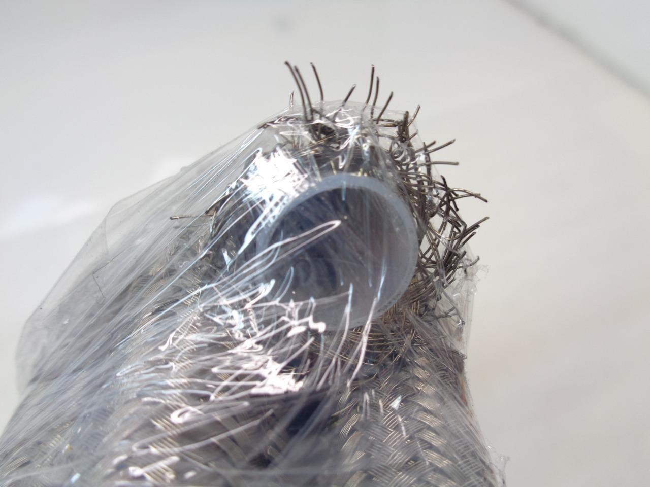 NEW UNBRANDED BRAIDED HOSE 1/2" (O.D) 25 FEET 3 INCHES LONG R3