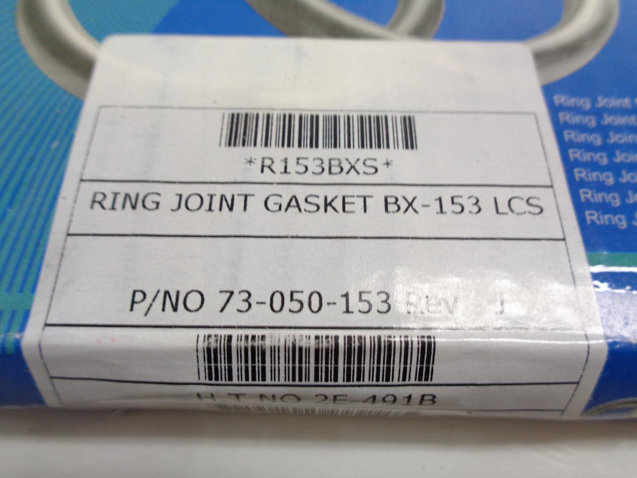 NEW SARA SAE OVAL BX-153 LCS STAINLESS RING GASKET R15